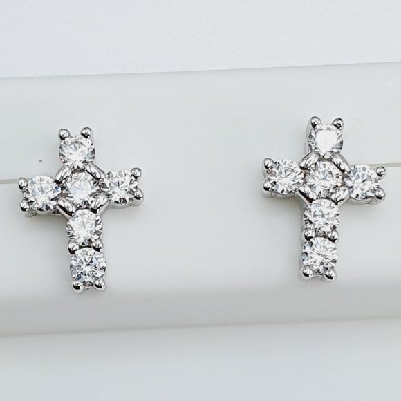 - "925 sterling silver luxury CZ earrings for women/girls, Best for gift… - Picture 5 of 11